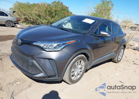2020 Toyota C-Hr Le from USA, damaged, VIN JTNKHMBX5L1072406